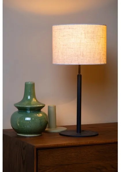 Lampă de masă Lucide 45509/81/38 MAYA 1xE27/40W/230V crem