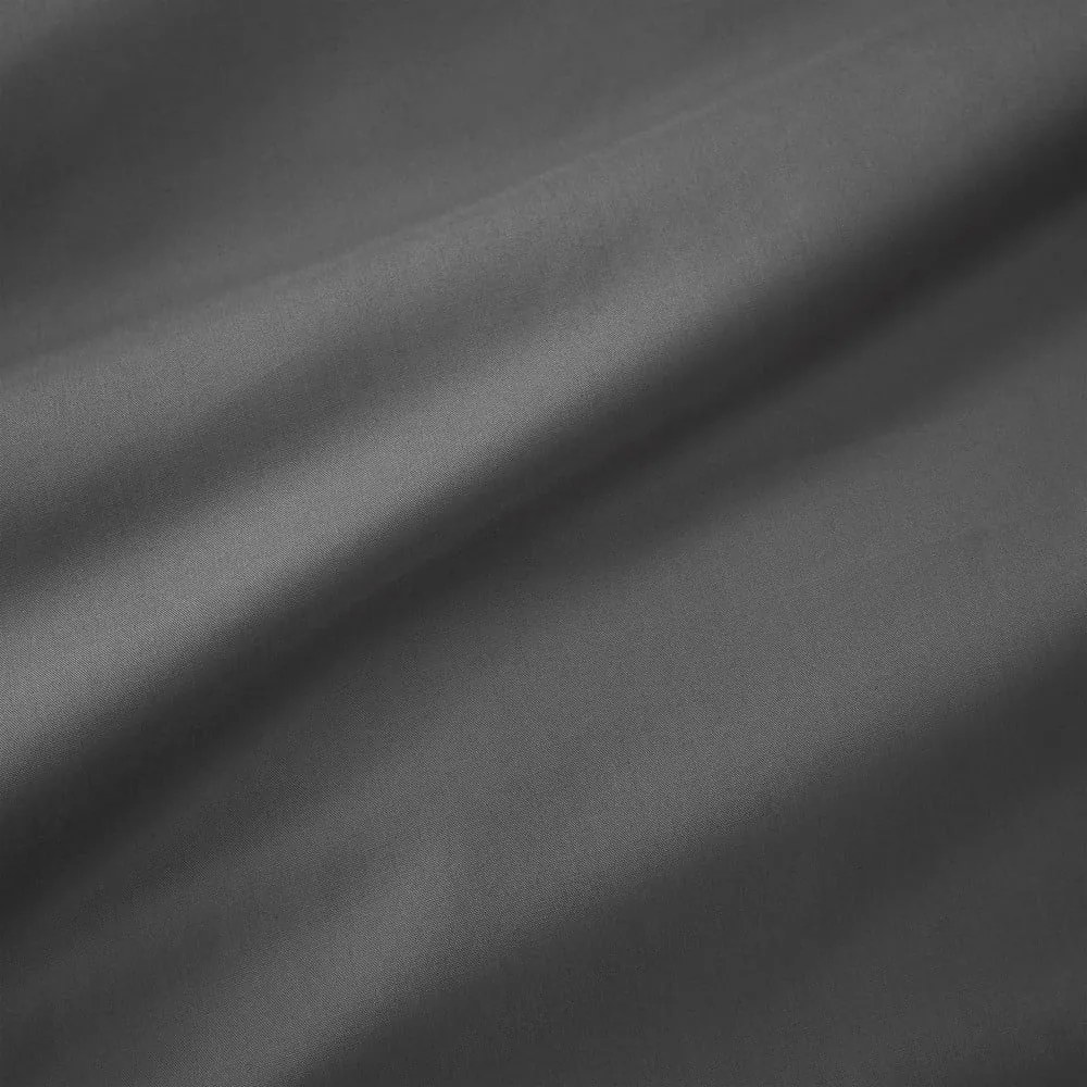 Lenjerie de pat de bumbac egiptean gri închis 135x200 cm - Bianca