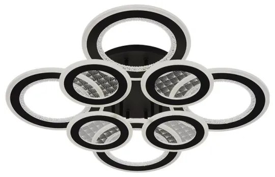 Lustră LED dimabilă aplicată LED/200W/230V 3000-6500K + telecomandă