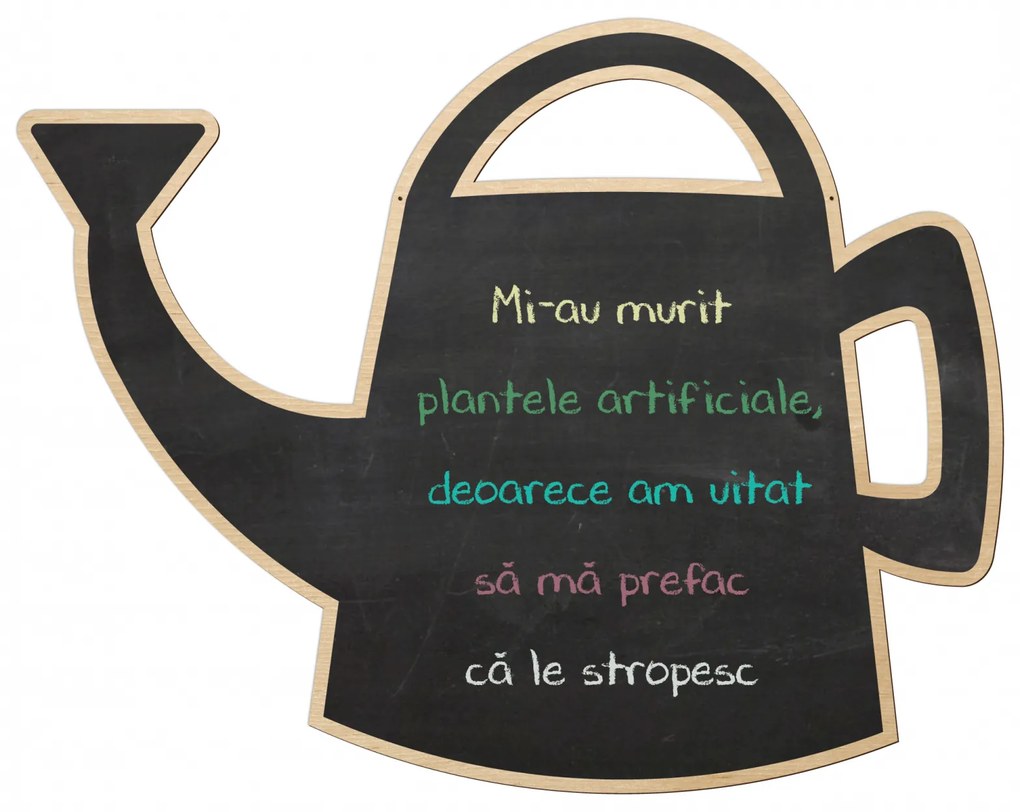 Panou  Stropitoare  Cu Efect Tabla De Scris Cu Creta, 70x48 Cm