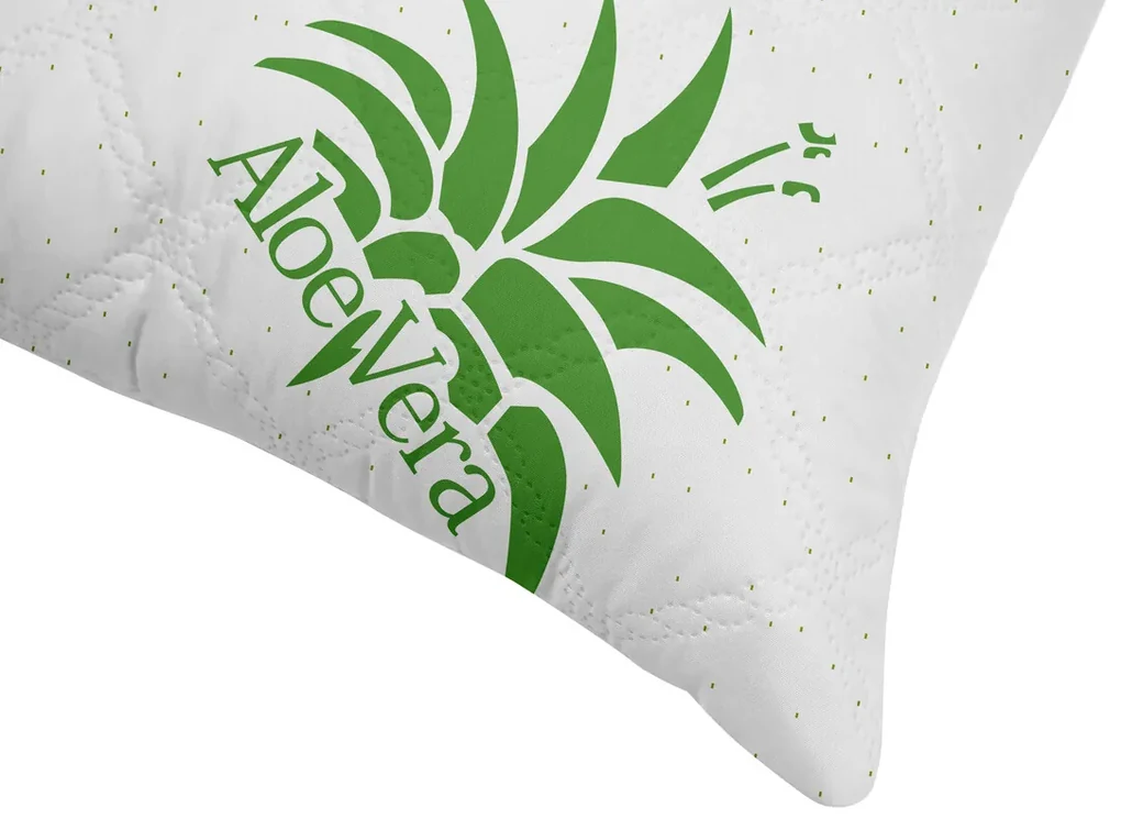 Perna microfibra matlasata Aloe Vera, 50x70 cm