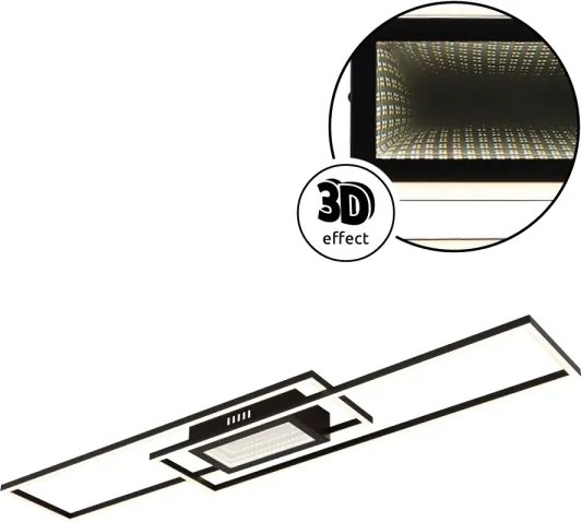 Globo 48468-42 - Lampă de tavan LED dimabilă SAUNDERS 42W/230V 19,6x96 cm