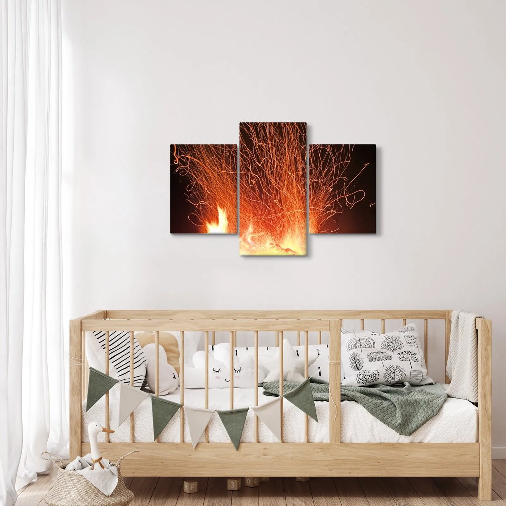 Tablou cu focul (90x60 cm)
