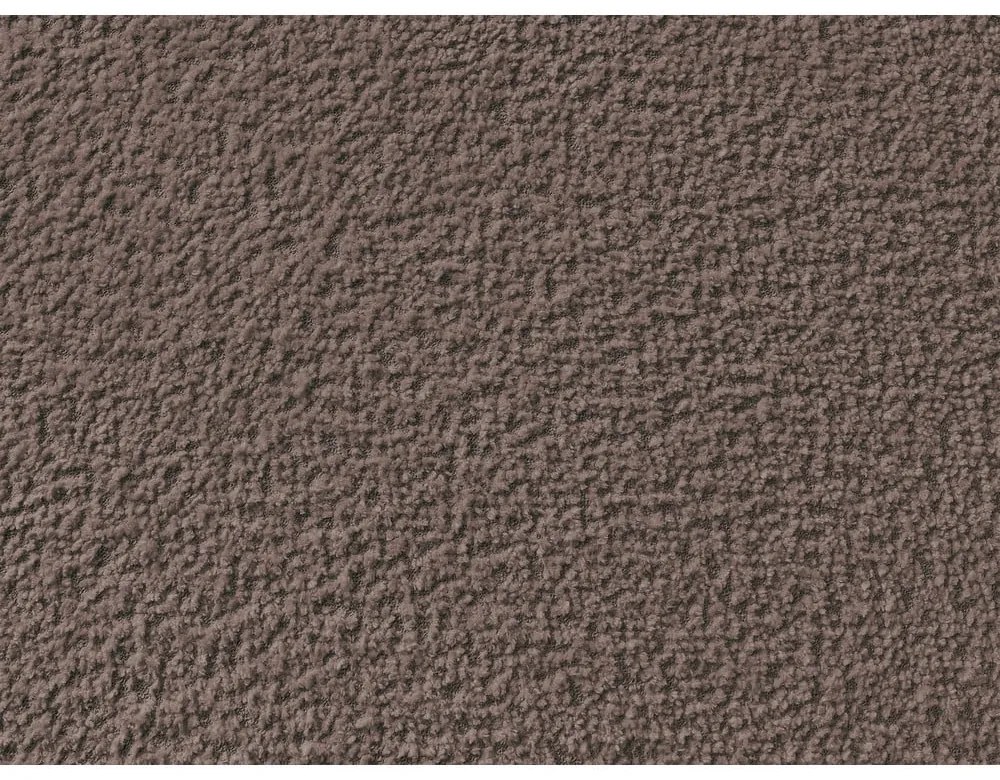 Fotoliu maro cu tapițerie din țesătură bouclé Giorgia – Bobochic Paris