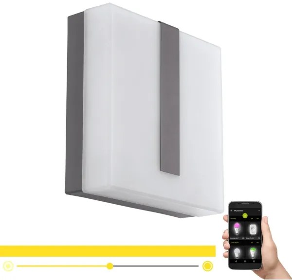 Eglo 97219 - Lampă LED exterior reglabilă TORAZZA-C LED/14W/230V IP44
