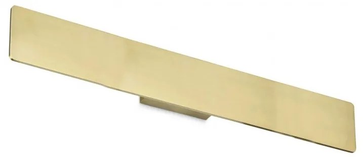 Aplica de perete LED lumina ambientala ZIG ZAG AP D75 OTTONE 3000K