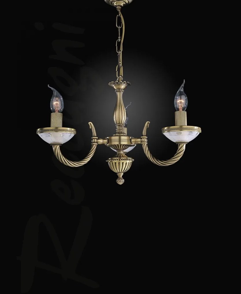 Candelabru clasic cu 3 brate design italian realizata manual 4650