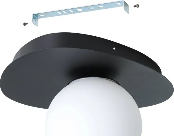Eglo 902091 - Aplică LED de perete pentru baie CASTROVIDO, 1xG9/4,2W/230V, IP44, neagră