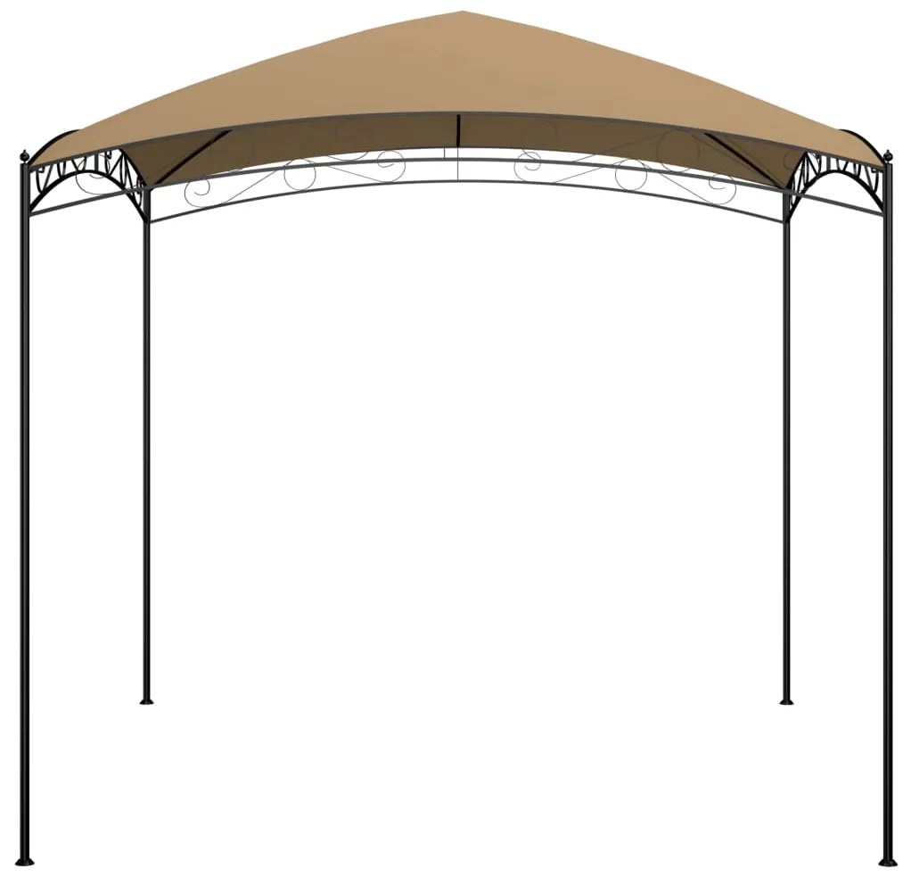 Pavilion, gri taupe, 3 x 3 x 2,65 m, 180 g m   Gri taupe, 3 x 3 x 2.65 m