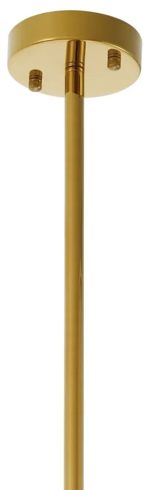 Lustra suspendata design LUX Pearl, auriu 115029 HZ