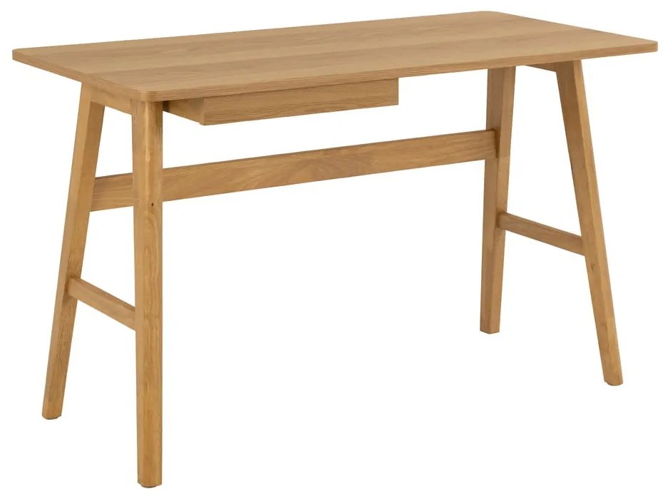 Birou cu aspect de lemn de stejar 60x120 cm Barnett – Actona