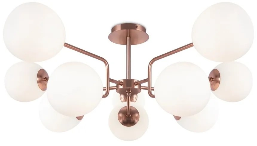 Lustra design deosebit Erich auriu 10L