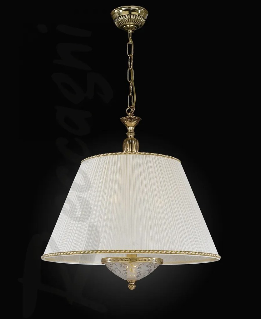Lustra suspendata clasica din alama design italian 6502 D-50cm