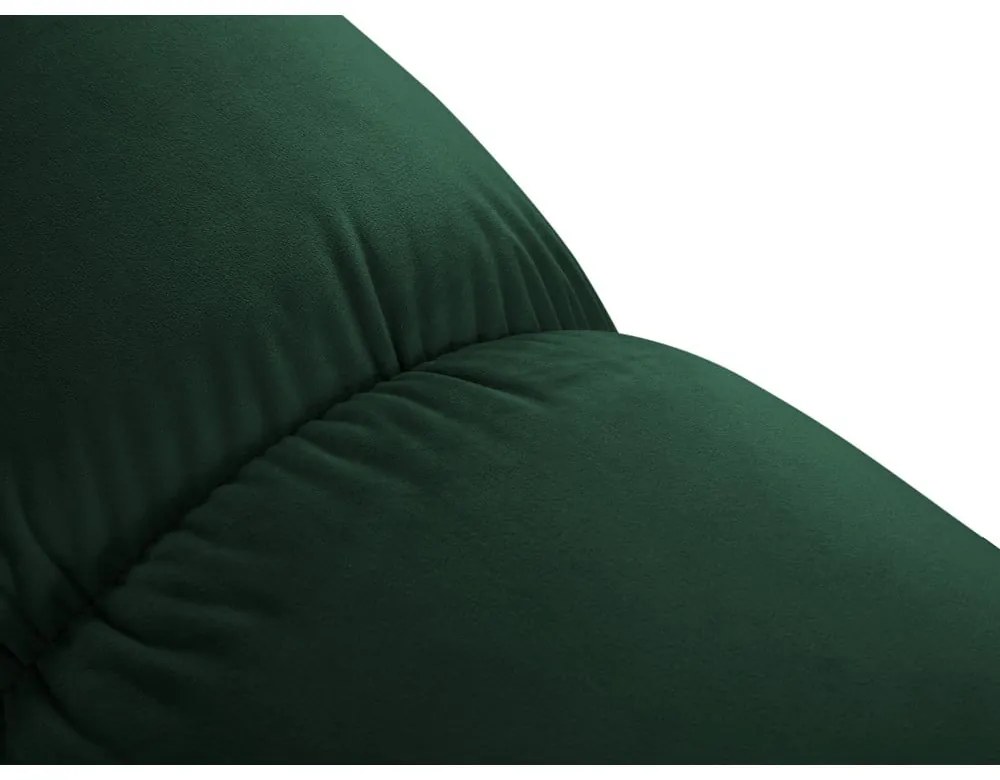 Taburet modular verde cu tapițerie din catifea Bellis – Micadoni Home