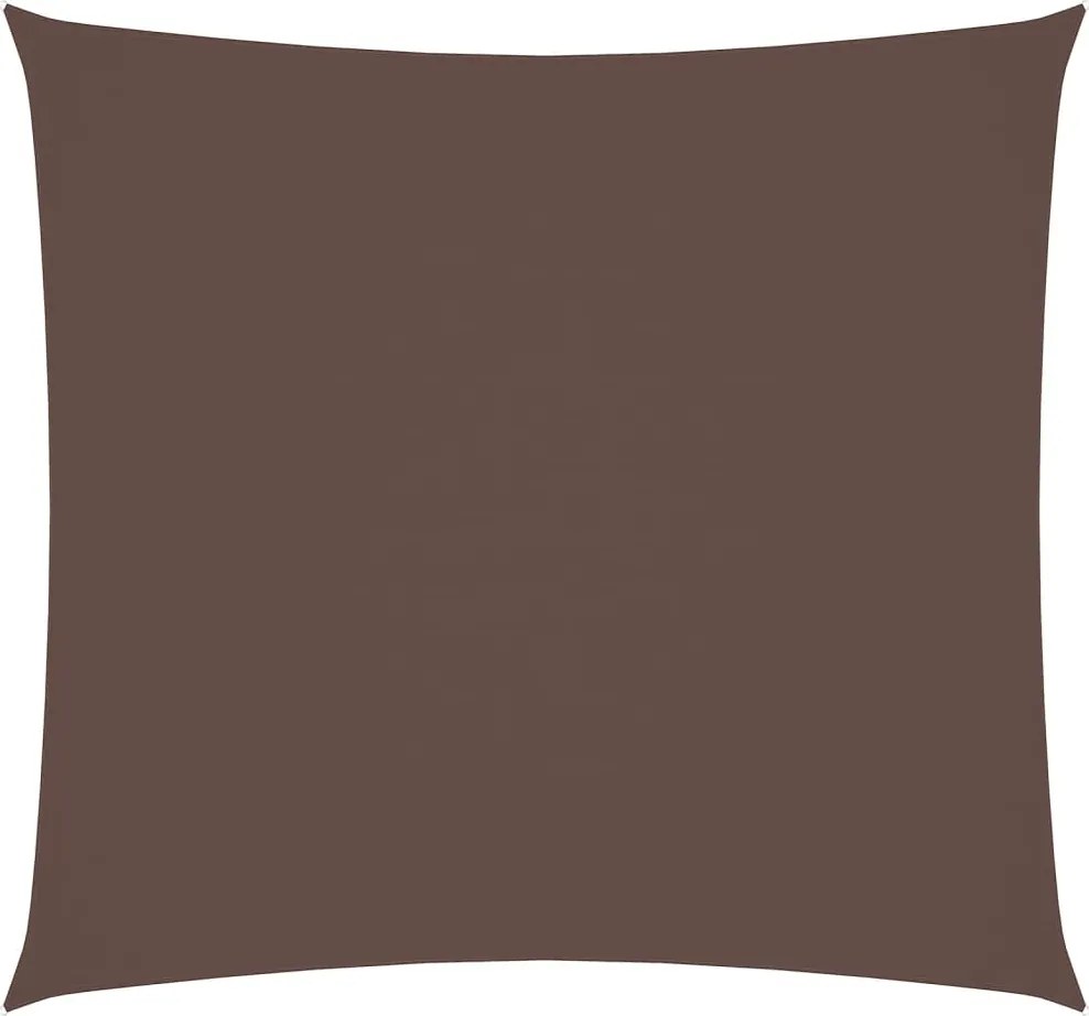 vidaXL Parasolar, maro, 2x2 m, țesătură oxford, pătrat