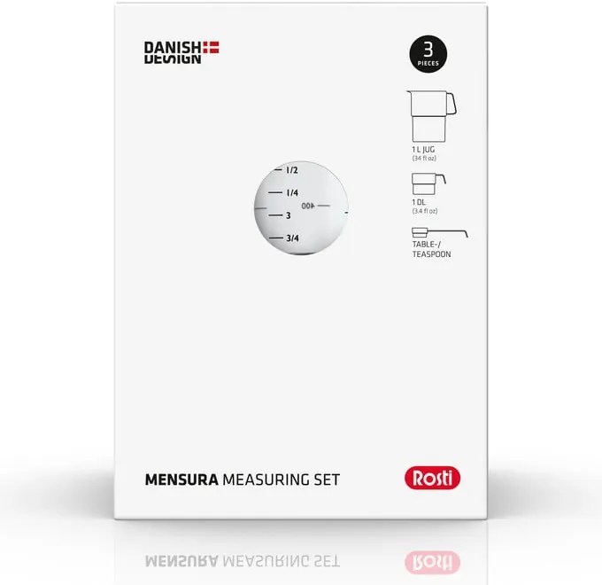 Ustensile de măsurat în bucătărie 3 buc. Mensura – Rosti