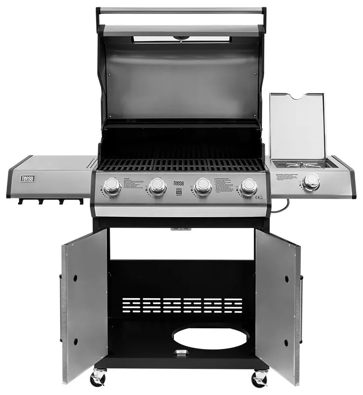 Grill gaz 5 arzatoare bbq 5006 master grill teesa