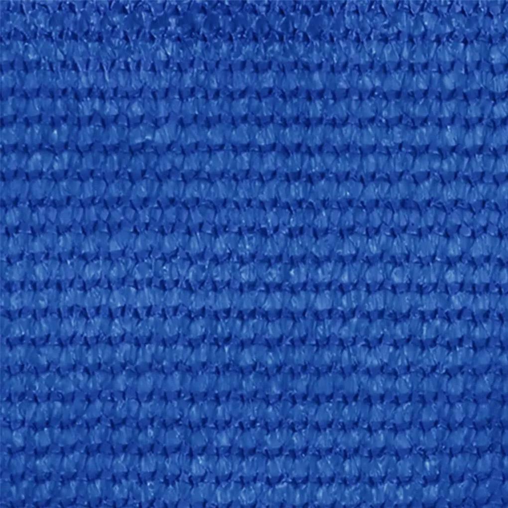 Jaluzea tip rulou de exterior, albastru, 100x140 cm, HDPE Albastru, 100 x 140 cm