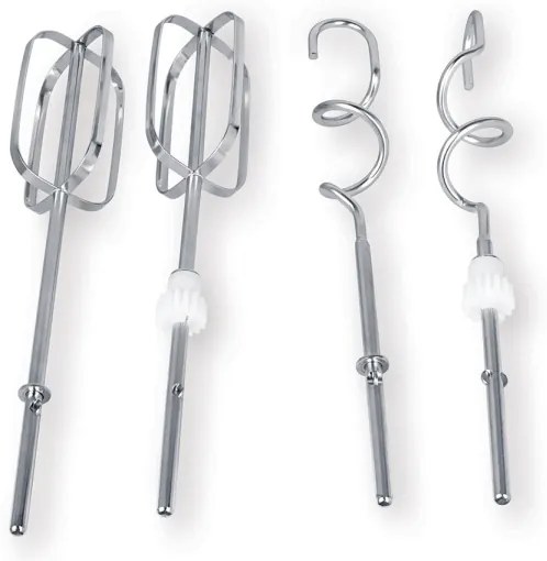 Heinner HMBR-300W - Mixer de mână cu bol rotativ 300W/230V alb