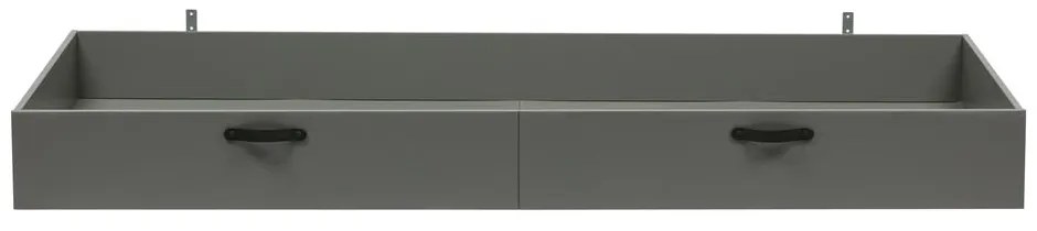 Sertar sub pat gri Morris – WOOOD