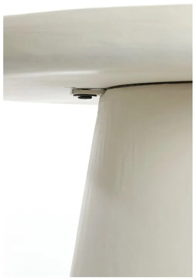 Măsuță de cafea albă rotundă ø 60 cm Kulona – Light &amp; Living