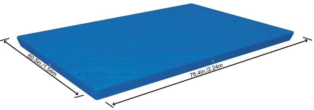 Bestway Prelata de piscina Flowclear, 221 x 150 cm