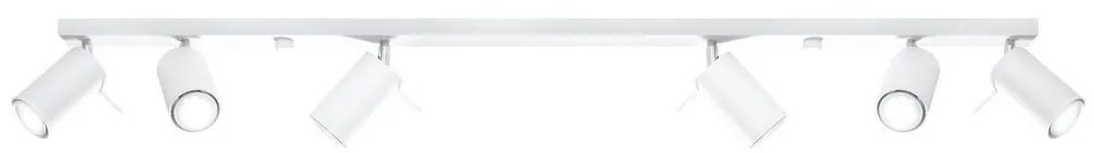 Spot LED ASMUS 6xGU10/7W/230V alb Brilagi