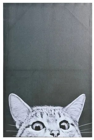 Tablou din panza cu pisica 90 cm