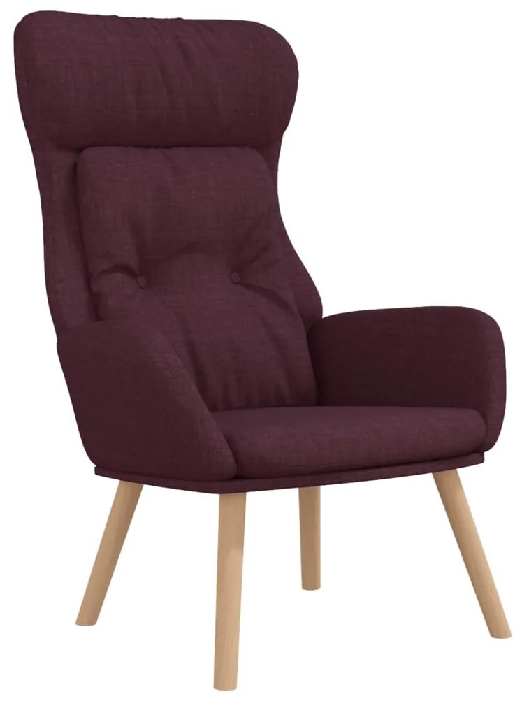 341300 vidaXL Scaun de relaxare, violet, material textil