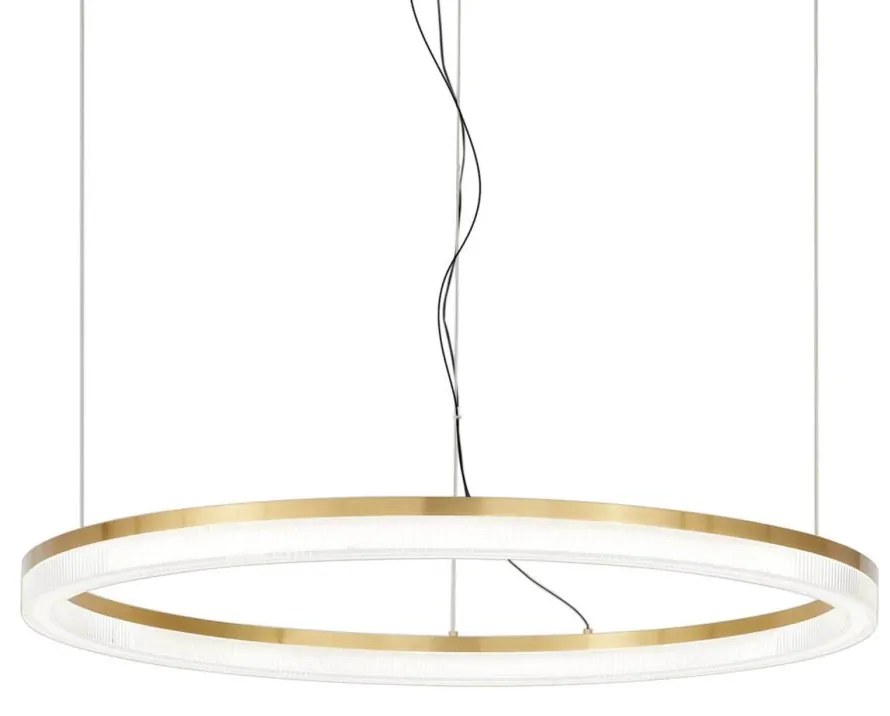 Lustra LED suspendata design circular Crown sp d80 alama