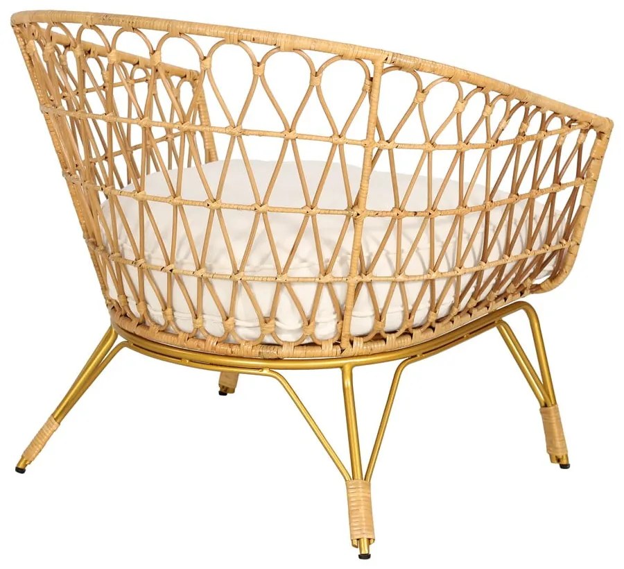 Fotoliu din ratan pentru grădină Bonami Essentials Ratta Outdoor