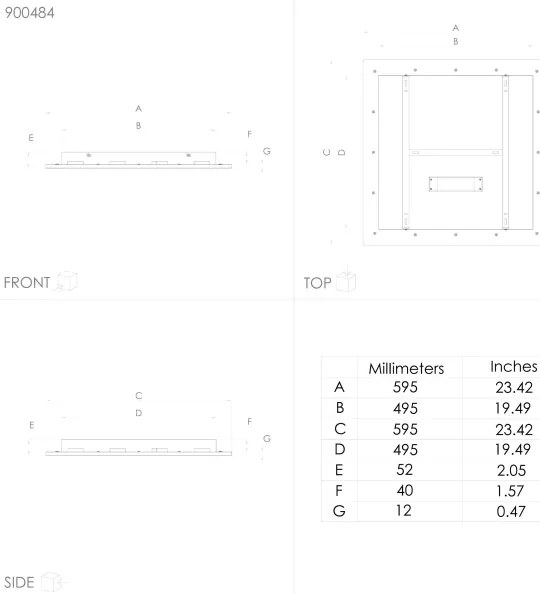 Plafonieră LED RGBW dimabilă PADROGIANO-Z LED/35,5W/230V Eglo 900484