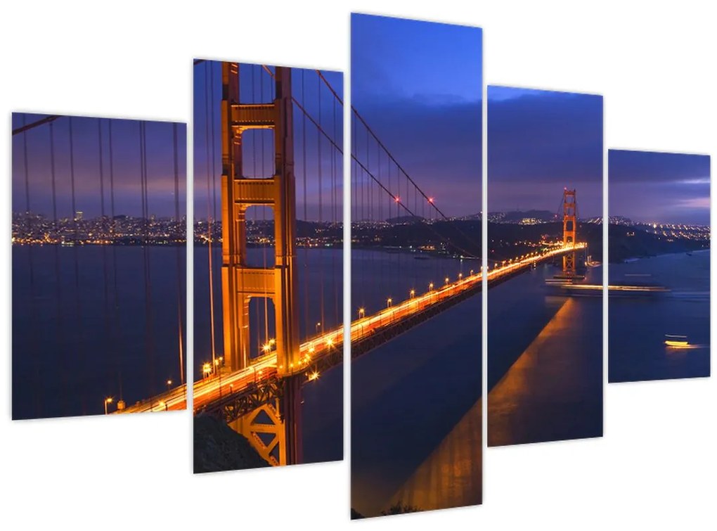 Tablou - Podul Golden Gate (150x105 cm)