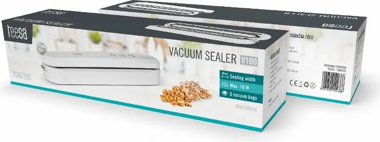 Aparat ambalare in vid v100 30cm 70w teesa