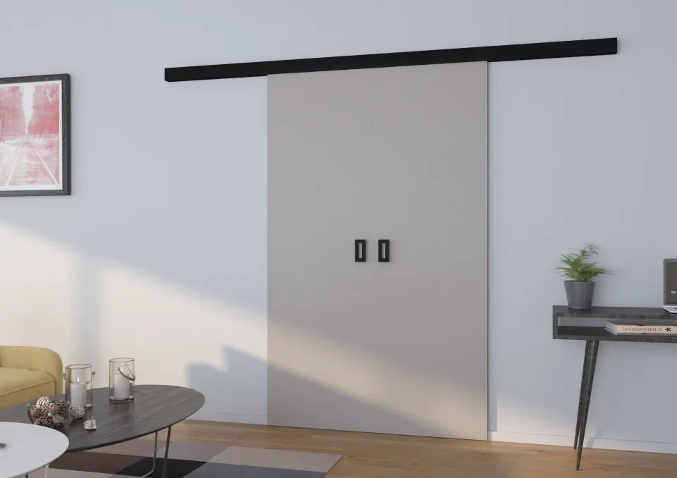 Usa glisanta dubla, Toppo, ADRK Furniture (Latime: 126 cm, Culoare: Casmir)