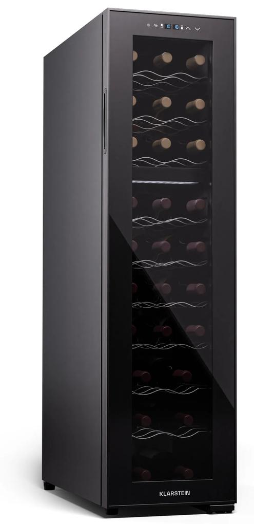 Shiraz 27 Duo, frigider pentru vin, 2 zone, 83 l / 27 sticle, 5-18 / 5-18 °C, control tactil