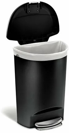 Simplehuman Coș de gunoi cu pedală 50 l, negru