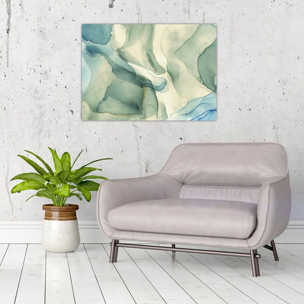 Tablou - Abstract cerneală 3 (70x50 cm)