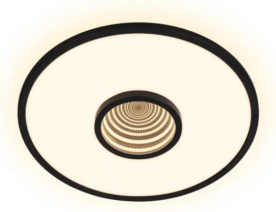Briloner 3847015 - Plafonieră LED TORO LED/18W/230V Ø 42 cm negru