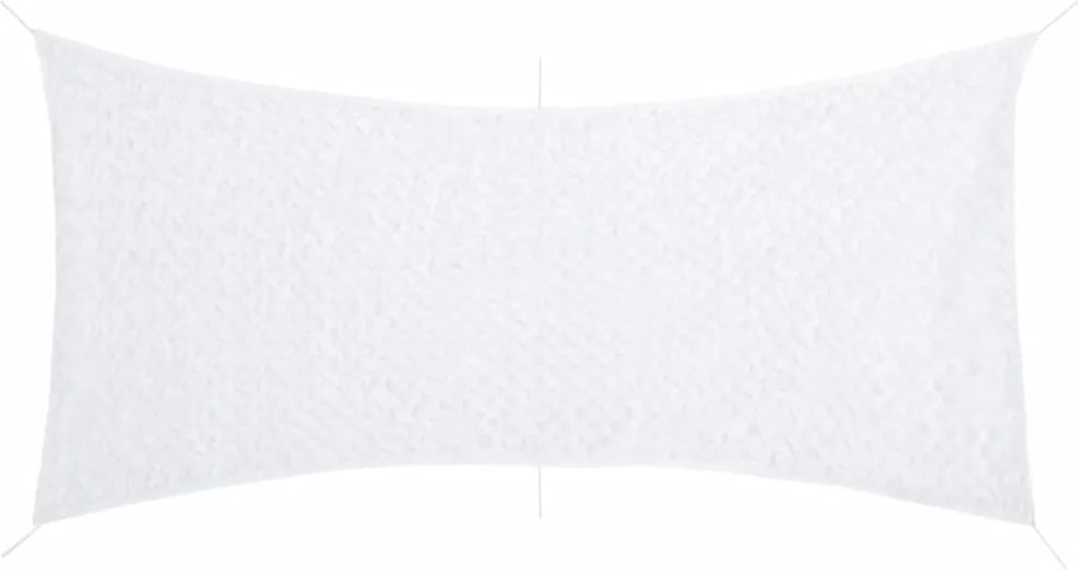 vidaXL Plasă de camuflaj cu geantă de depozitare, alb, 410x285 cm