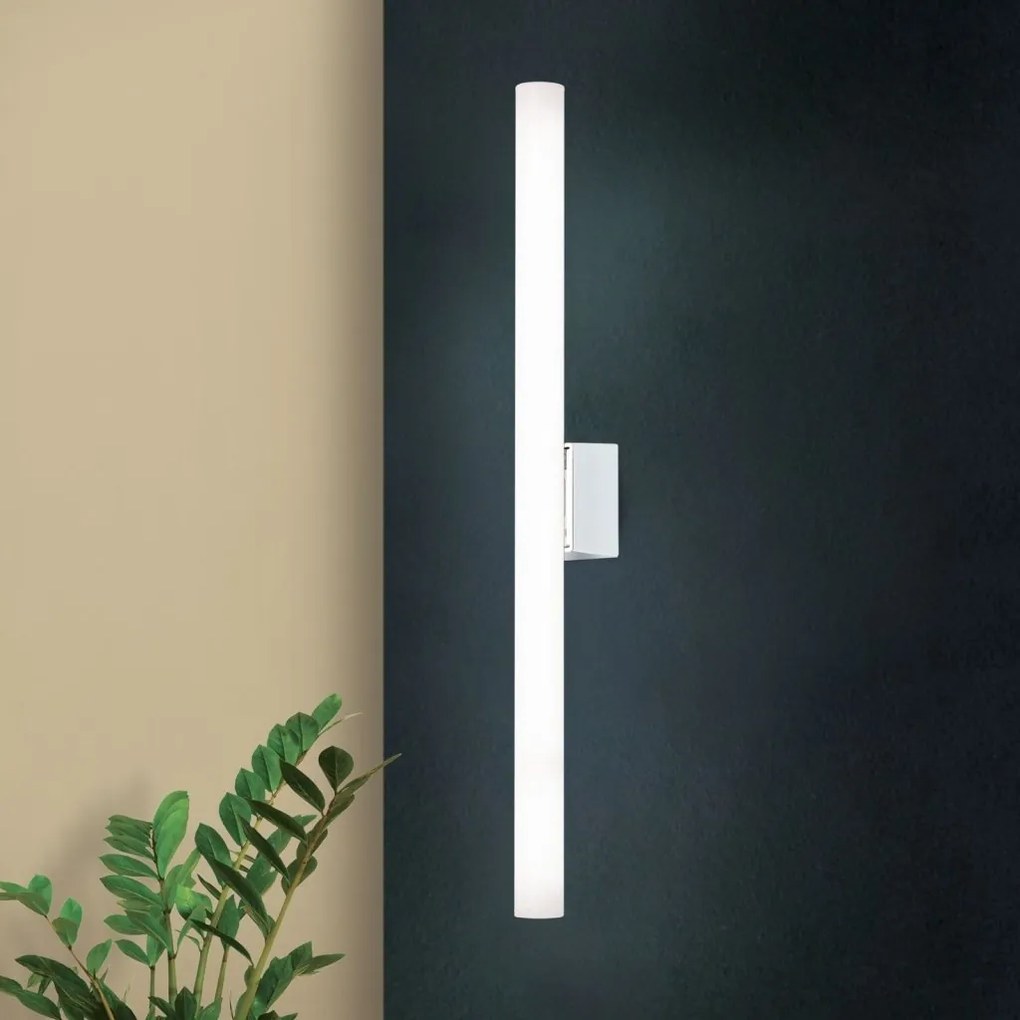 Aplica LED moderna tip tub VISAGIST crom