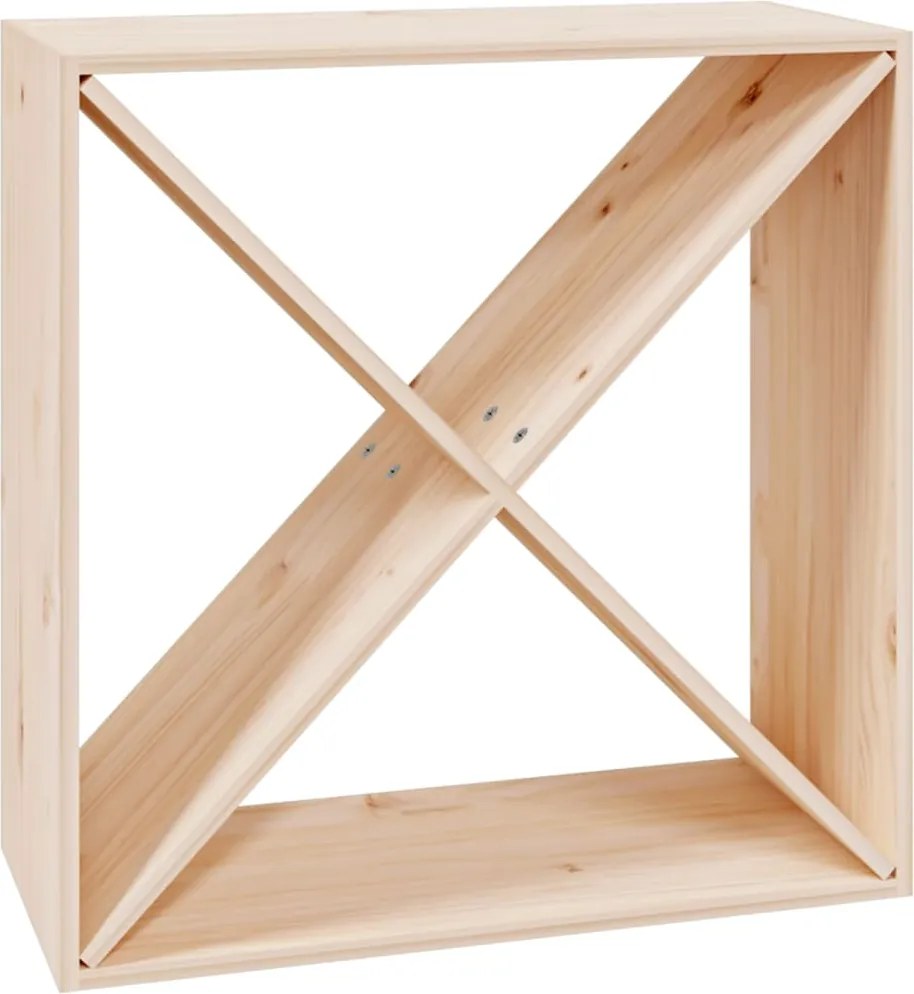 vidaXL Dulap de vinuri, 62x25x62 cm, lemn masiv de pin