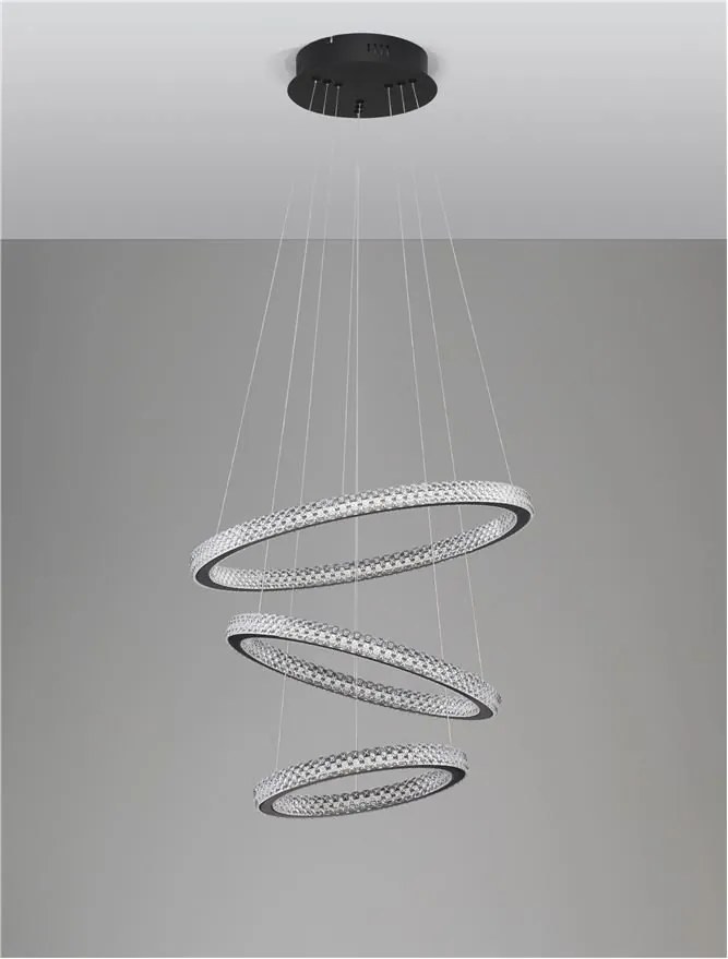Lustra LED suspendata moderna design elegant GINEVRA 69W