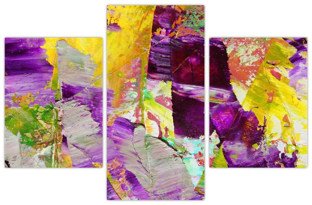 Tablou cu abstracție - pictura (90x60 cm)