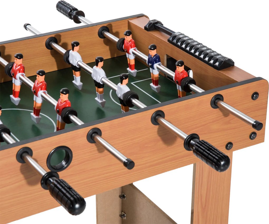 HOMCOM Teren de Fotbal Balilla Profesionala in Lemn MDF, 87x 4 x78cm | Aosom Romania