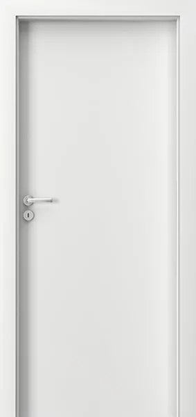 Usa HDF cu toc fix reglabil din MDF PAL - Colectia Basic Alb 160-250 mm, Alb, Folie Decor