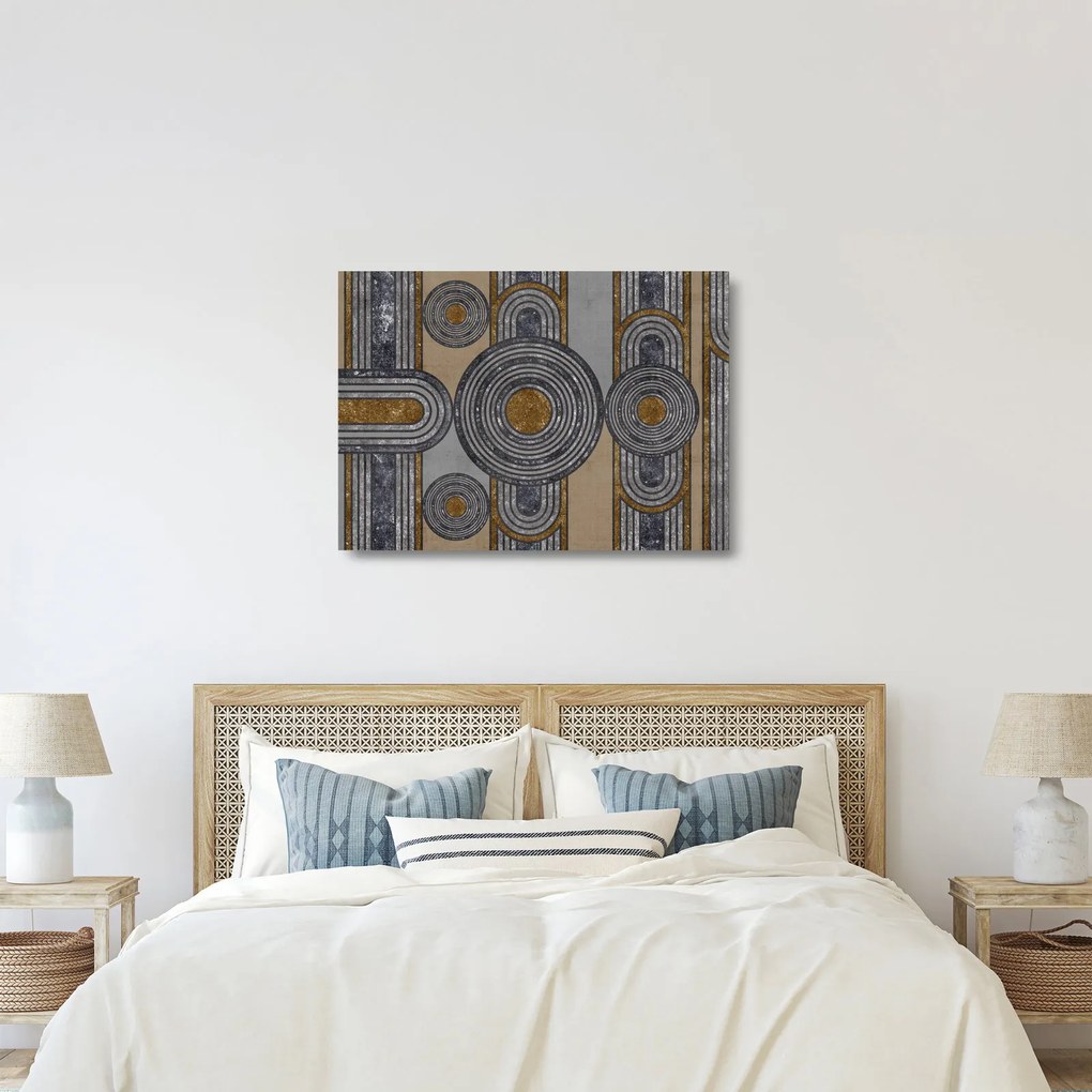 Tablou pe sticlă - Modele decorative (70x50 cm)