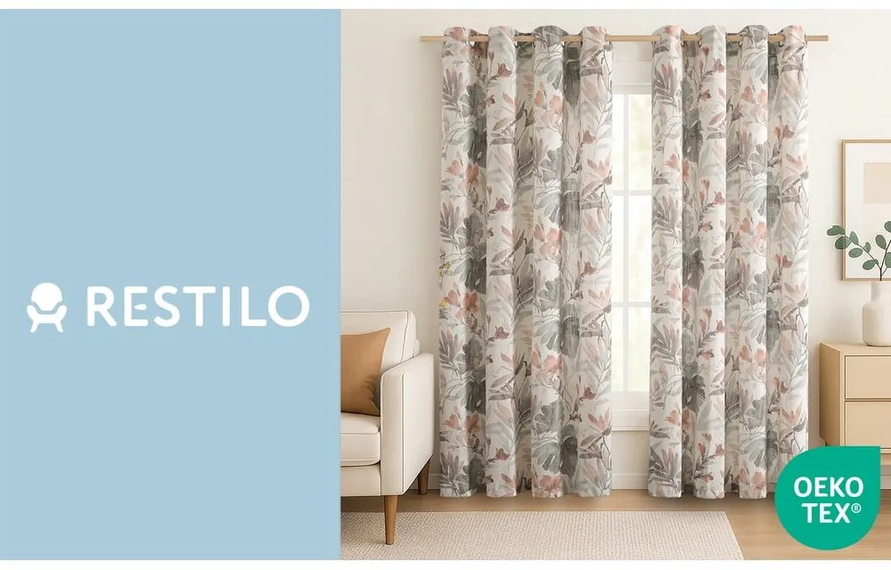 Draperie crem 135x250 cm Celesta – Restilo