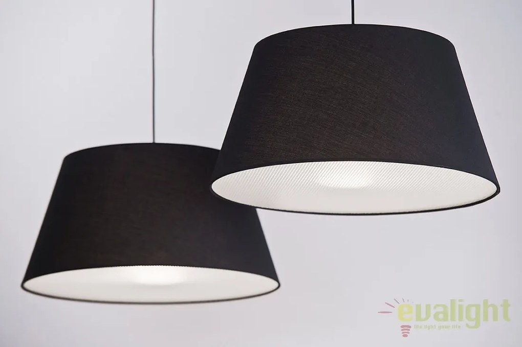 Lustra cu 2 pendule directionabile NATALIA 2S BK