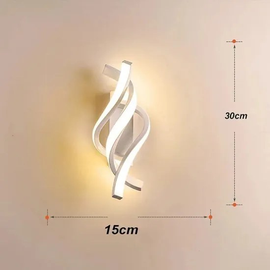 Aplica Led, Elit's, Navarra Negru, 38w